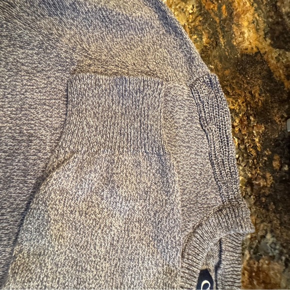 Men’s Chaps 100% cotton grey sweater large - Picture 6 of 10